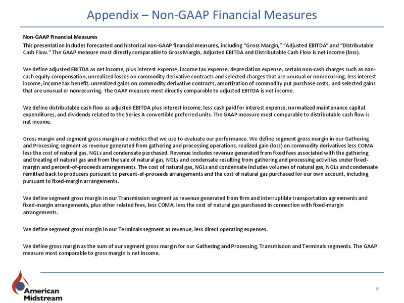 Investor Presentation – American Midstream Partners Lp – slide 14