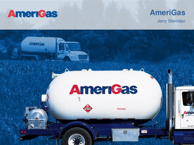 NOVEMBER 2014 INVESTOR PRESENTATION – Amerigas Partners Lp – slide 1