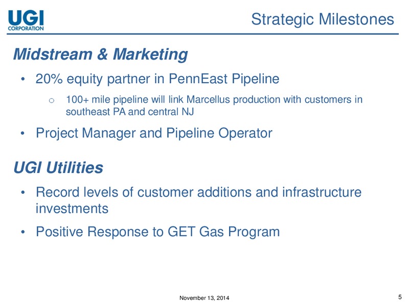 Q4 2014 EARNINGS CALL – Amerigas Partners Lp – slide 4