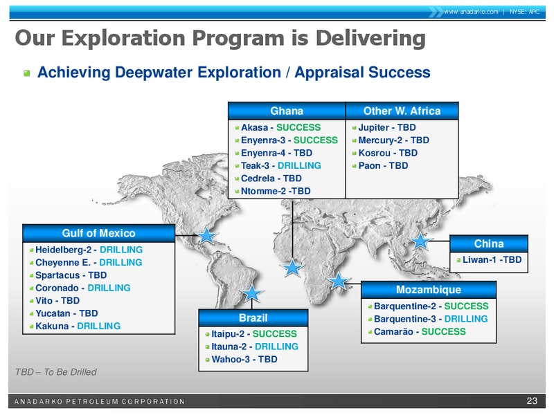 BAML 2011 GLOBAL ENERGY CONFERENCE – Anadarko Petroleum Corp – slide 22