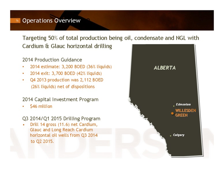 INVESTOR PRESENTATION – Anderson Energy Ltd – slide 15