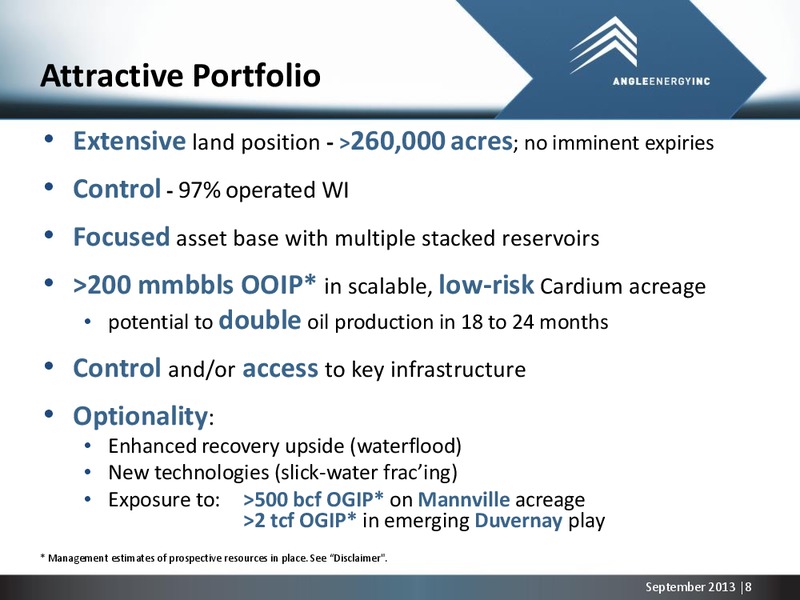 Corporate Presentation – Angle Energy, Inc. – slide 7