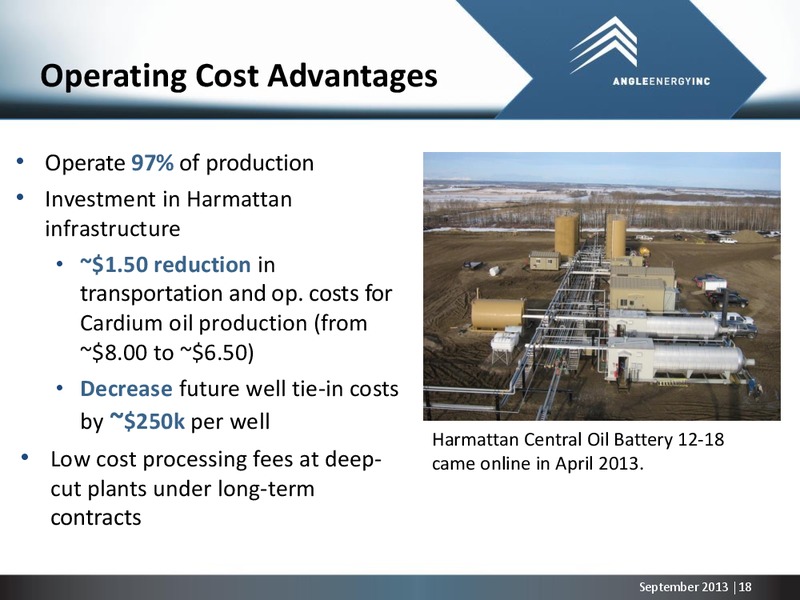 Corporate Presentation – Angle Energy, Inc. – slide 17