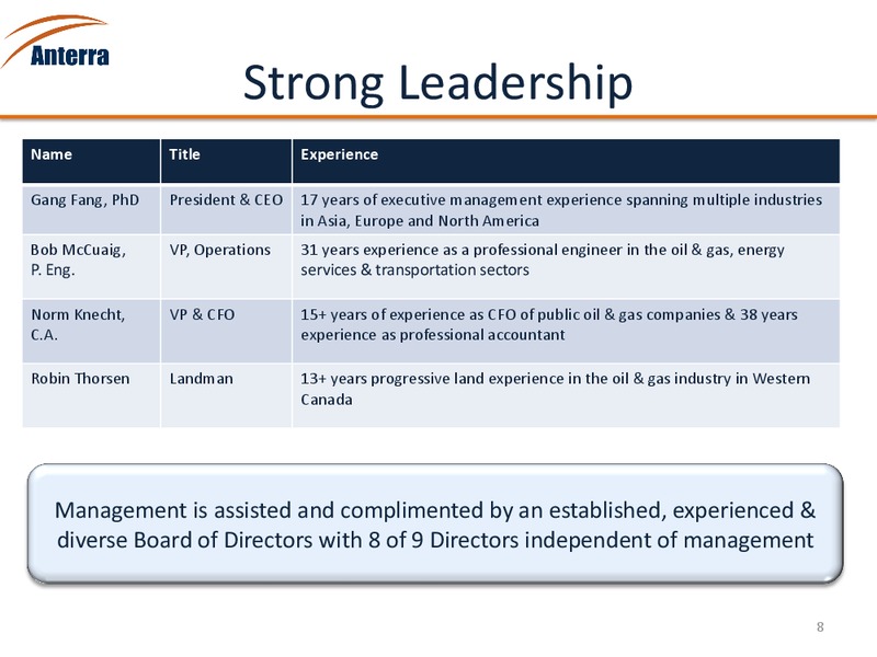 INVESTOR PRESENTATION – Antero Midstream Partners Lp – slide 7