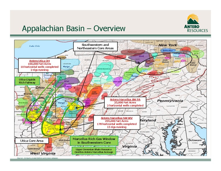 JULY 2013 CORPORATE PRESENTATION – Antero Resources – slide 10