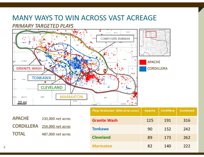 The Cordillera Energy Partners III LLC Acquisition – Apache Corp – slide 5