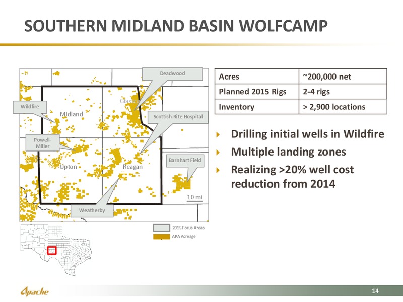 CREDIT SUISSE ENERGY SUMMIT – Apache Corp – slide 14