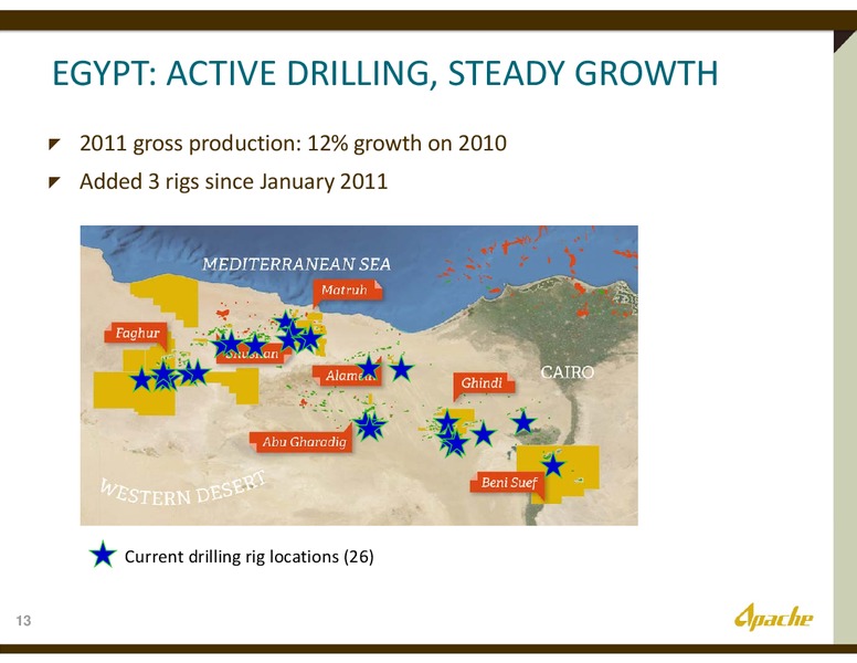 HOWARD WEIL 40TH ANNUAL ENERGY CONFERENCE – Apache Corp – slide 12