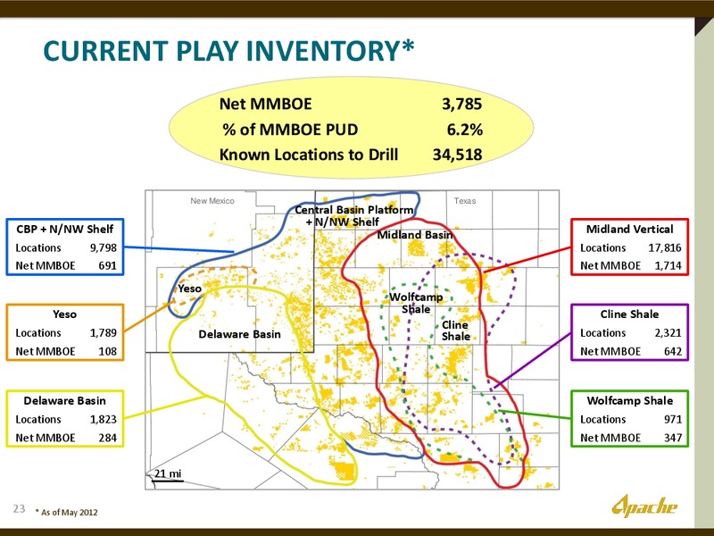 INVESTOR PRESENATION – Apache Corp – slide 22