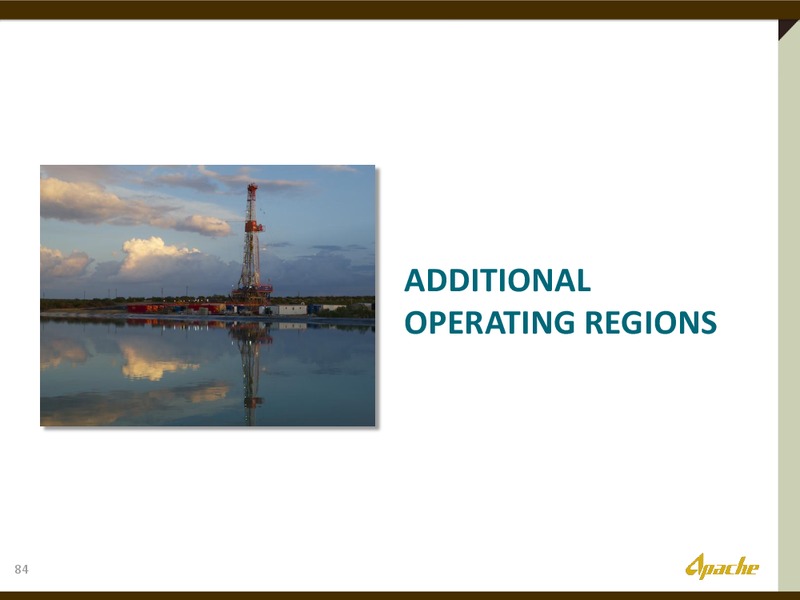 INVESTOR PRESENATION – Apache Corp – slide 83