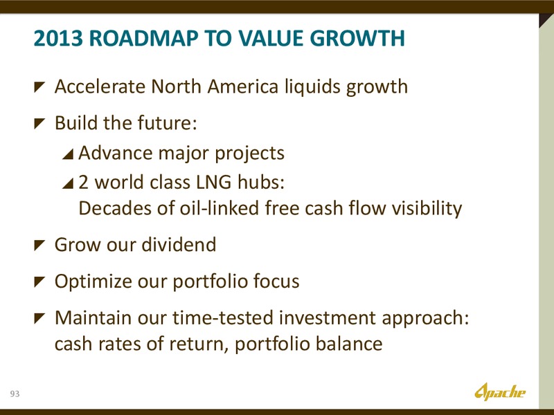INVESTOR PRESENATION – Apache Corp – slide 92