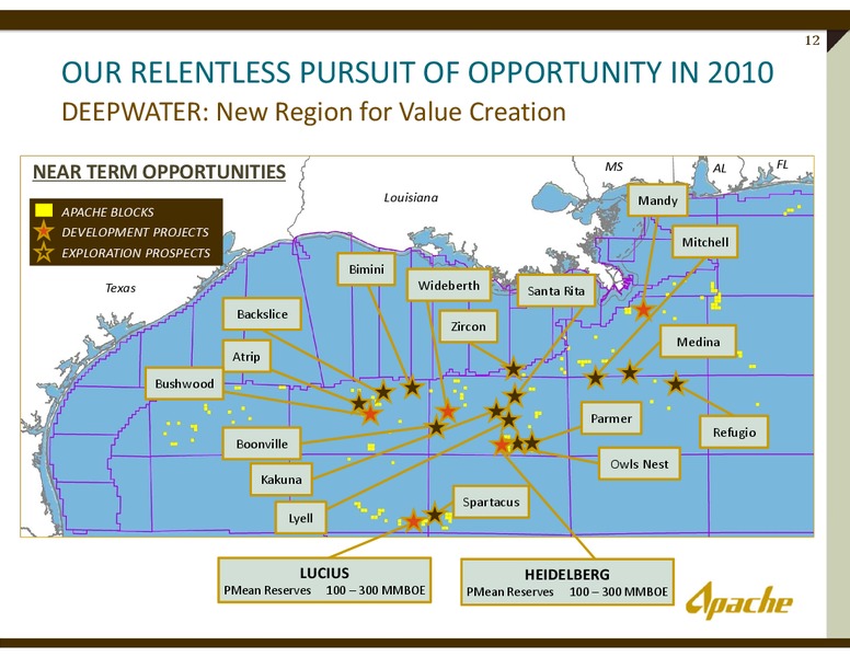 ANNUAL SHAREHOLDER MEETING – Apache Corp – slide 11