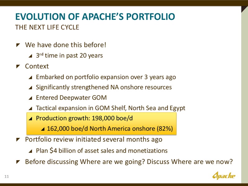 2013 ANNUAL SHAREHOLDER MEETING – Apache Corp – slide 10