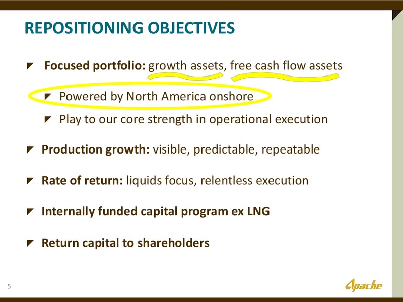 UBS GLOBAL OIL AND GAS CONFERENCE – Apache Corp – slide 4