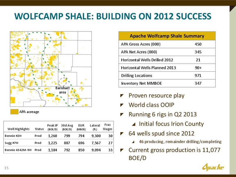 BARCLAYS CAPITAL CEO ENERGY CONFERENCE – Apache Corp – slide 14