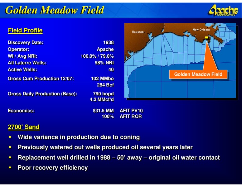 2008 ANALYST REVIEW – Apache Corp – slide 21