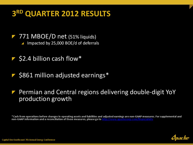 Capital One Southcoast 7TH ANNUAL Energy Conference – Apache Corp – slide 5