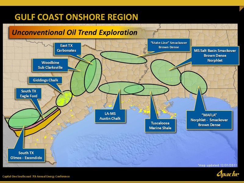Capital One Southcoast 7TH ANNUAL Energy Conference – Apache Corp – slide 17
