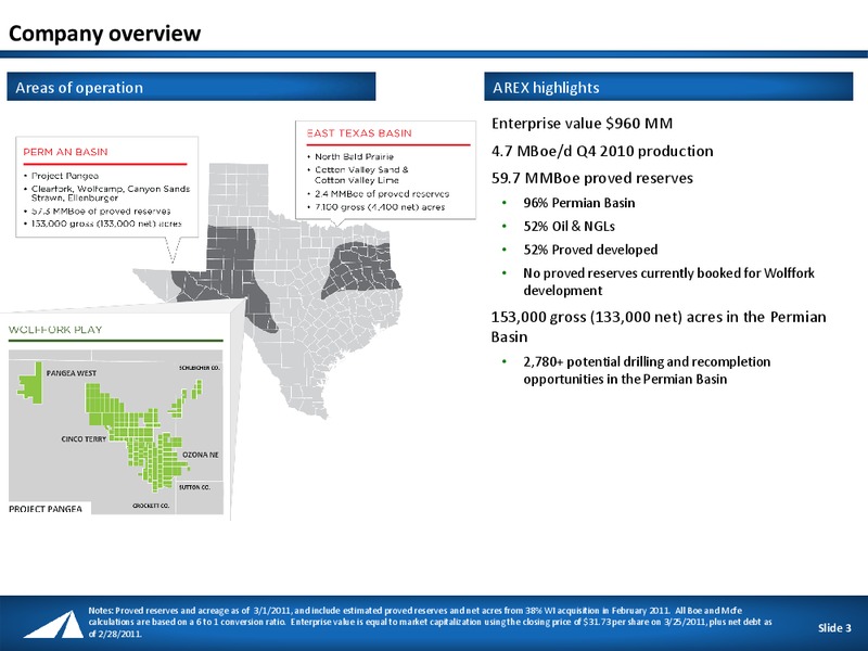 IPAA OIL & GAS INVESTMENT SYMPOSIUM – Approach Resources, Inc. – slide 2