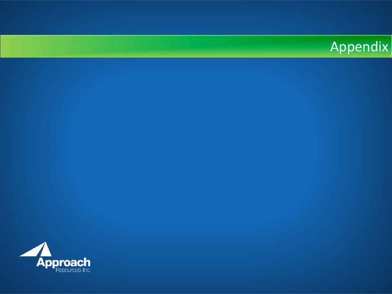 IPAA OIL & GAS INVESTMENT SYMPOSIUM – Approach Resources, Inc. – slide 31