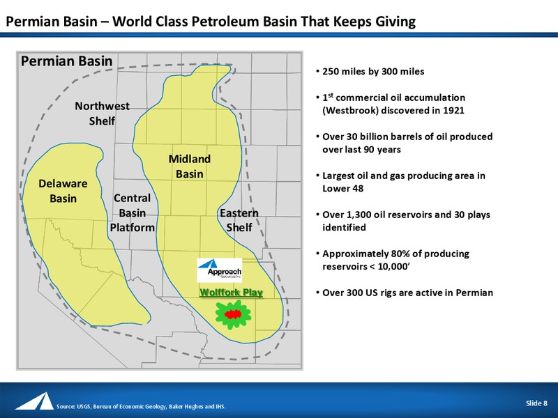 Emerging Unconventional Oil and Liquids Rich Gas Targets – Approach Resources, Inc. – slide 8
