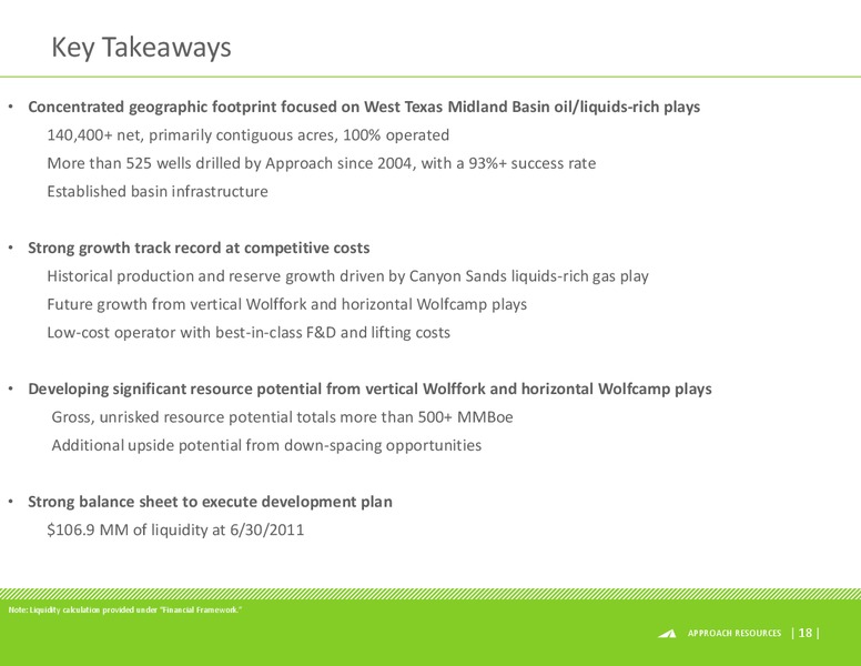 ENERCOMS THE OIL & GAS CONFERENCE – Approach Resources, Inc. – slide 17