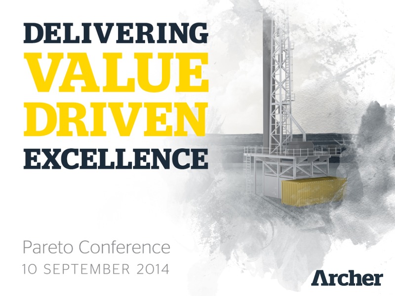 Pareto Conference – Archer Petroleum – slide 1