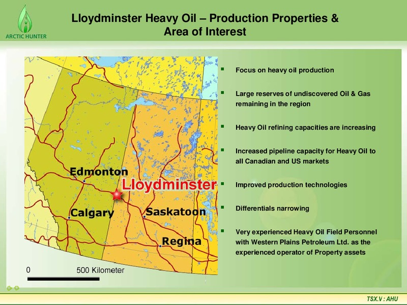 Corporate Presentation – Arctic Hunter – slide 14