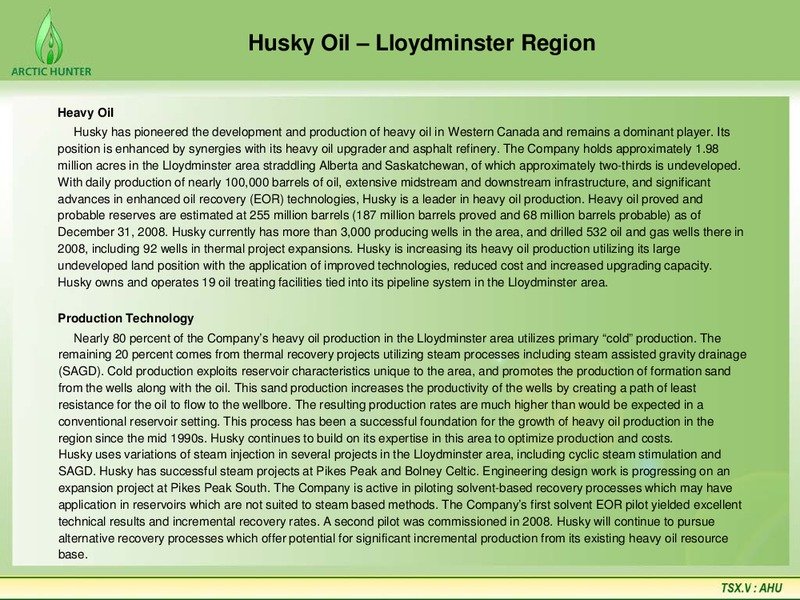 Corporate Presentation – Arctic Hunter – slide 23