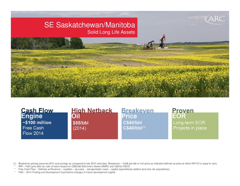February 2015 Investor Presentation – Arc Resources Ltd. – slide 67