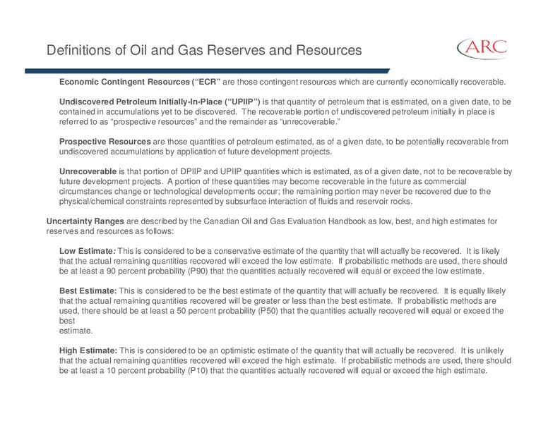 CREDIT SUISSE 20TH ANNUAL ENERGY SUMMIT – Arc Resources Ltd. – slide 44