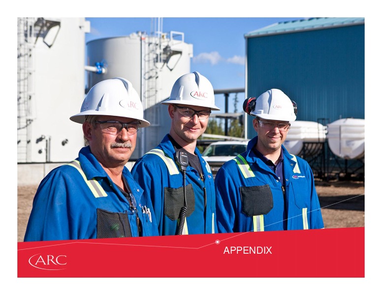 March 2015 Investor Presentation – Arc Resources Ltd. – slide 72