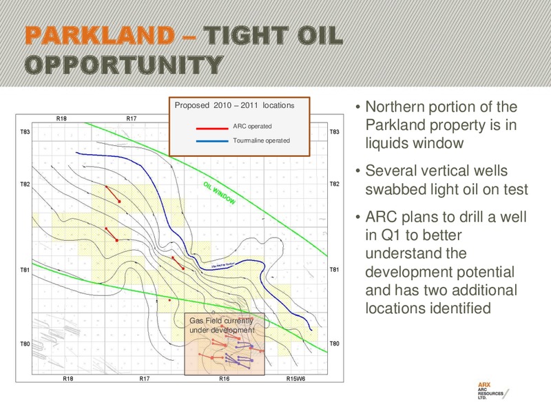 CIBC 2011 ENERGY & INFRASTRUCTURE CONFERENCE – Arc Resources Ltd. – slide 26
