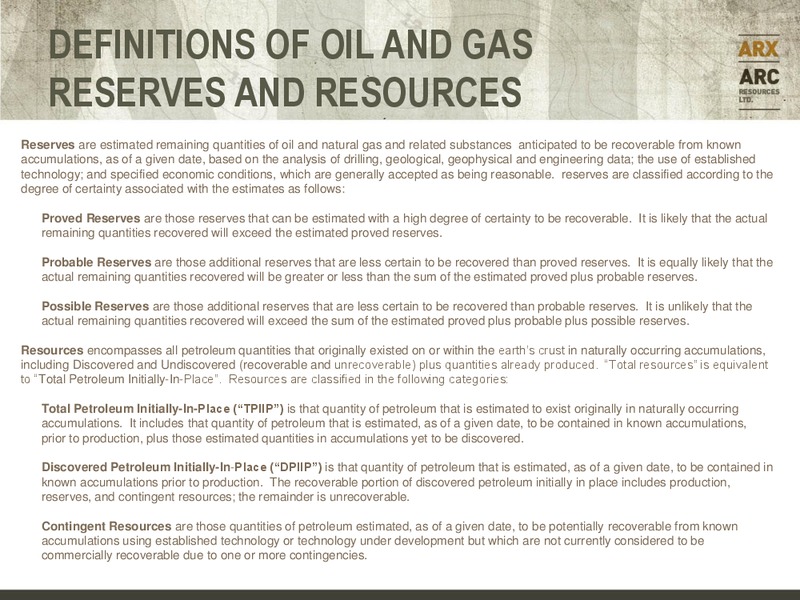 MACQUARIE CONNECTIONS FUTURE OF ENERGY 2012: GLOBAL ENERGY CONFERENCE – Arc Resources Ltd. – slide 64