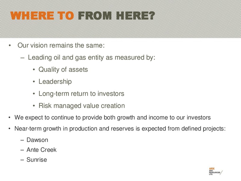MAY 2011 ANNUAL GENERAL MEETING – Arc Resources Ltd. – slide 39