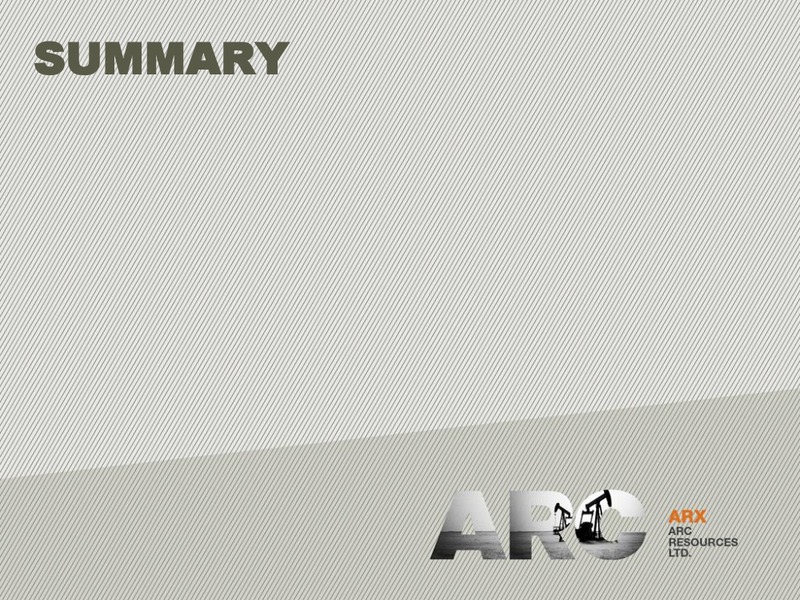 RBC CAPITAL MARKETS STAMPEDE ENERGY ROUNDTABLE – Arc Resources Ltd. – slide 23