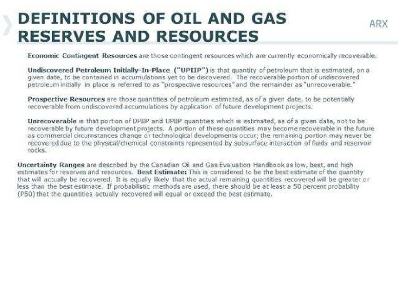 PETERS & CO LIMITED 2013 ENERGY CONFERENCE – Arc Resources Ltd. – slide 50