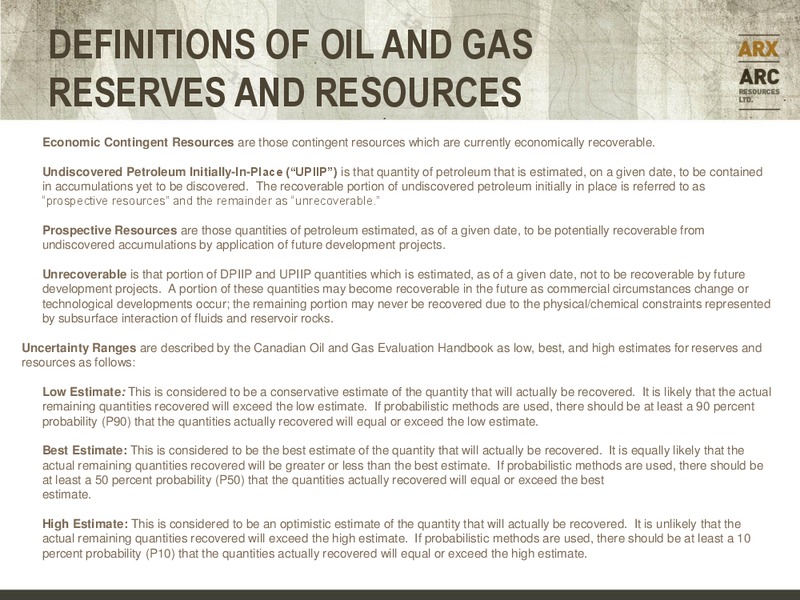 BAML GLOBAL ENERGY CONFERENCE – Arc Resources Ltd. – slide 63