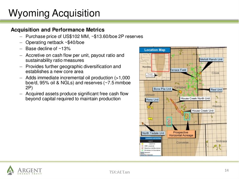 February 2014 Investor Presentation – Argent Energy Trust – slide 13