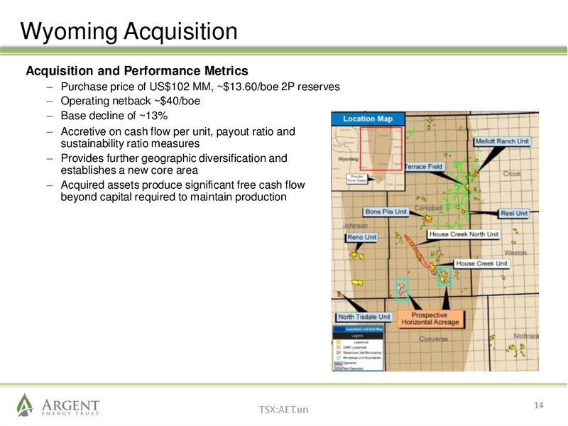April 2014 Investor Presentation – Argent Energy Trust – slide 13