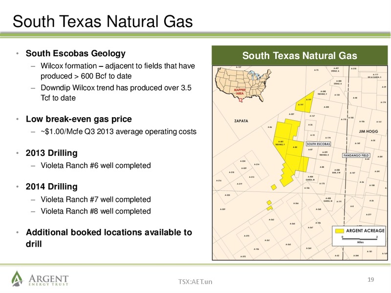 June 2014 Investor Presentation – Argent Energy Trust – slide 18