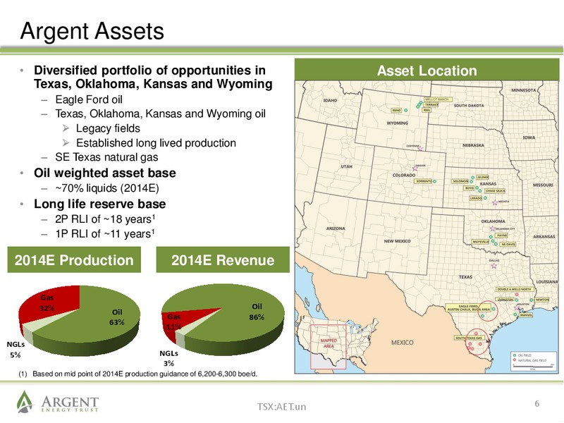 August 2014 Investor Presentation – Argent Energy Trust – slide 5