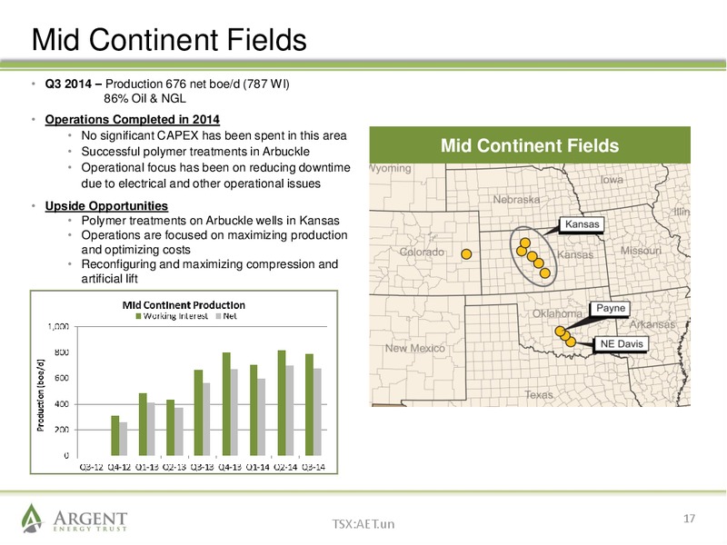 December 2014 Investor Presentation – Argent Energy Trust – slide 16