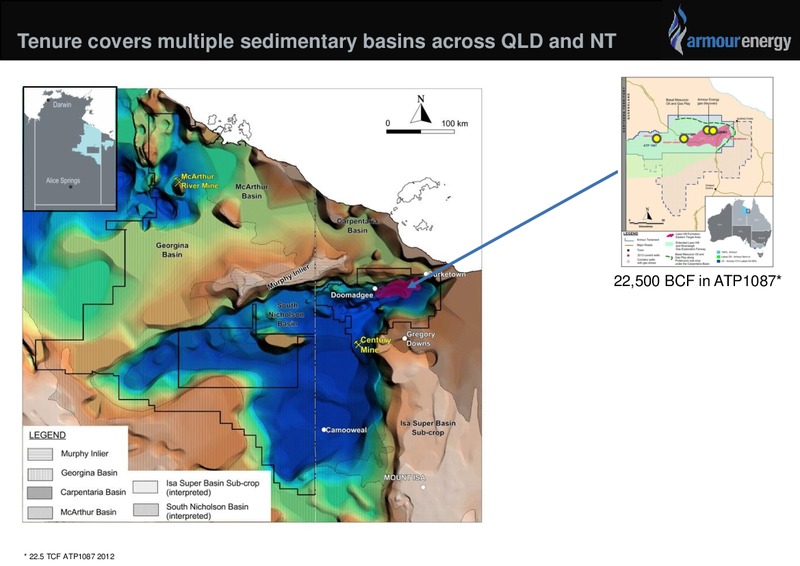 Investor Update – Armour Energy Ltd. – slide 8
