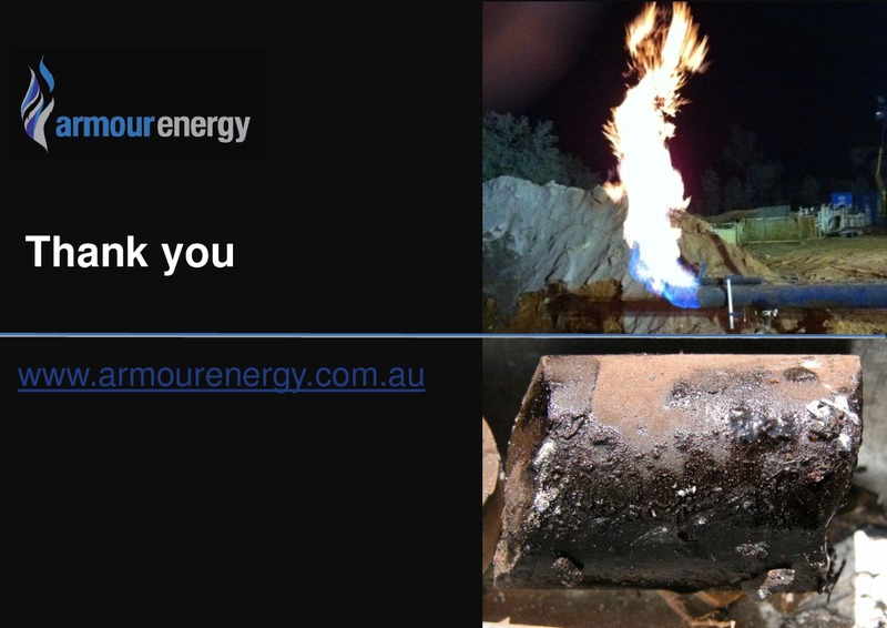 Investor Presentation – Armour Energy Ltd. – slide 23