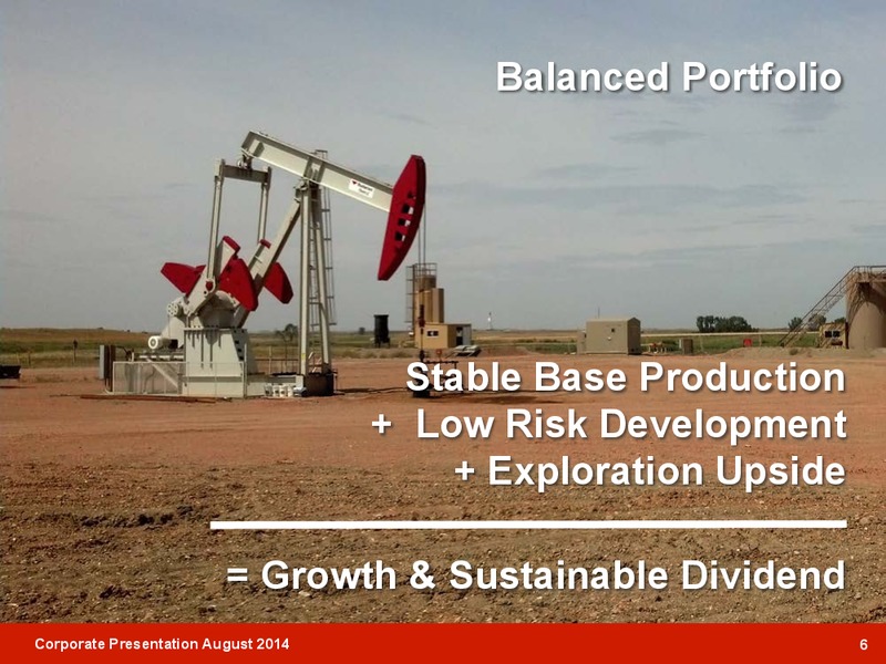 CORPORATE PRESENTATION – Arsenal Energy Inc. – slide 5