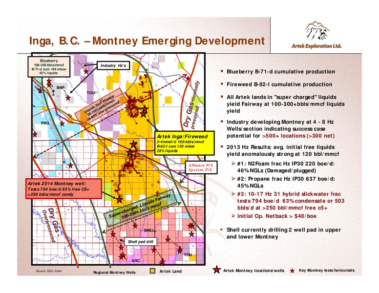INVESTOR PRESENTATION – Artek Exploration Ltd. – slide 16