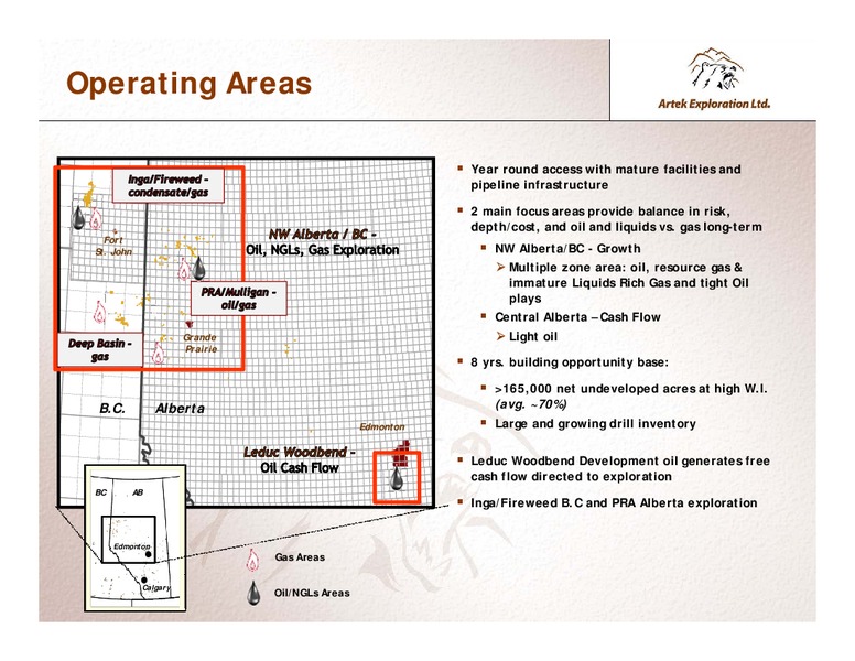 INVESTOR PRESENTATION – Artek Exploration Ltd. – slide 5