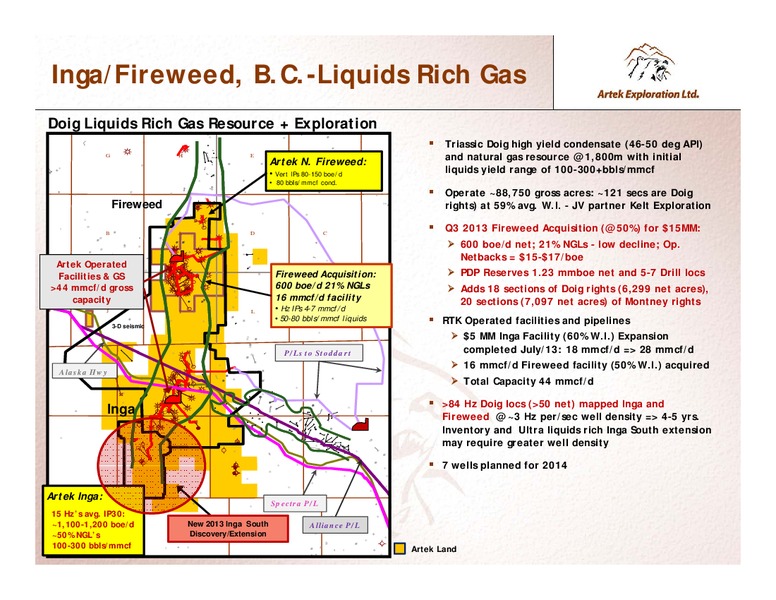 INVESTOR PRESENTATION – Artek Exploration Ltd. – slide 8