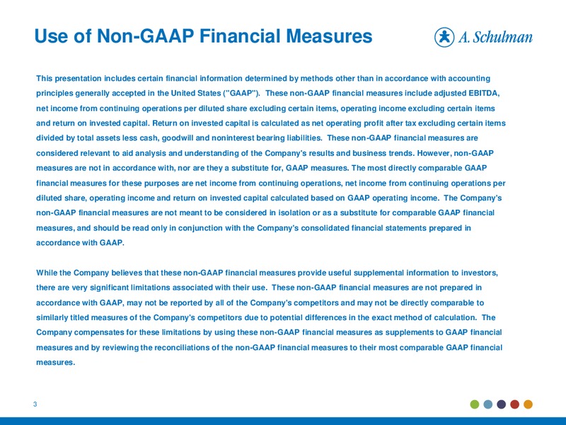 November 2014 Investor Presentation – A. Schulman Inc. – slide 2